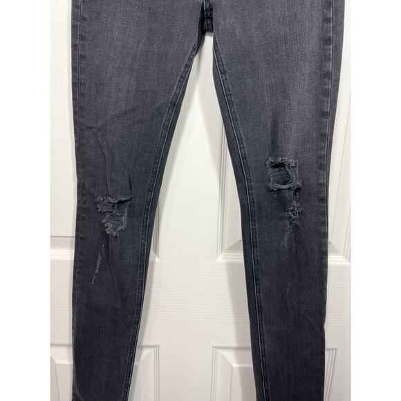 Rag & Bone Jeans The Skinny Dark Gray Mid-Rise Womens 25 - Picture 3 of 8